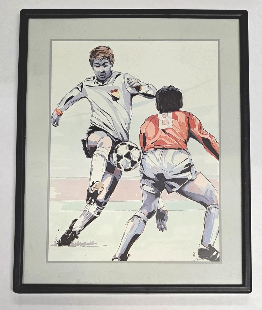 Voetbal poster POS 05 20,5 x 25,5 cm LAATSTE OP=OP!!